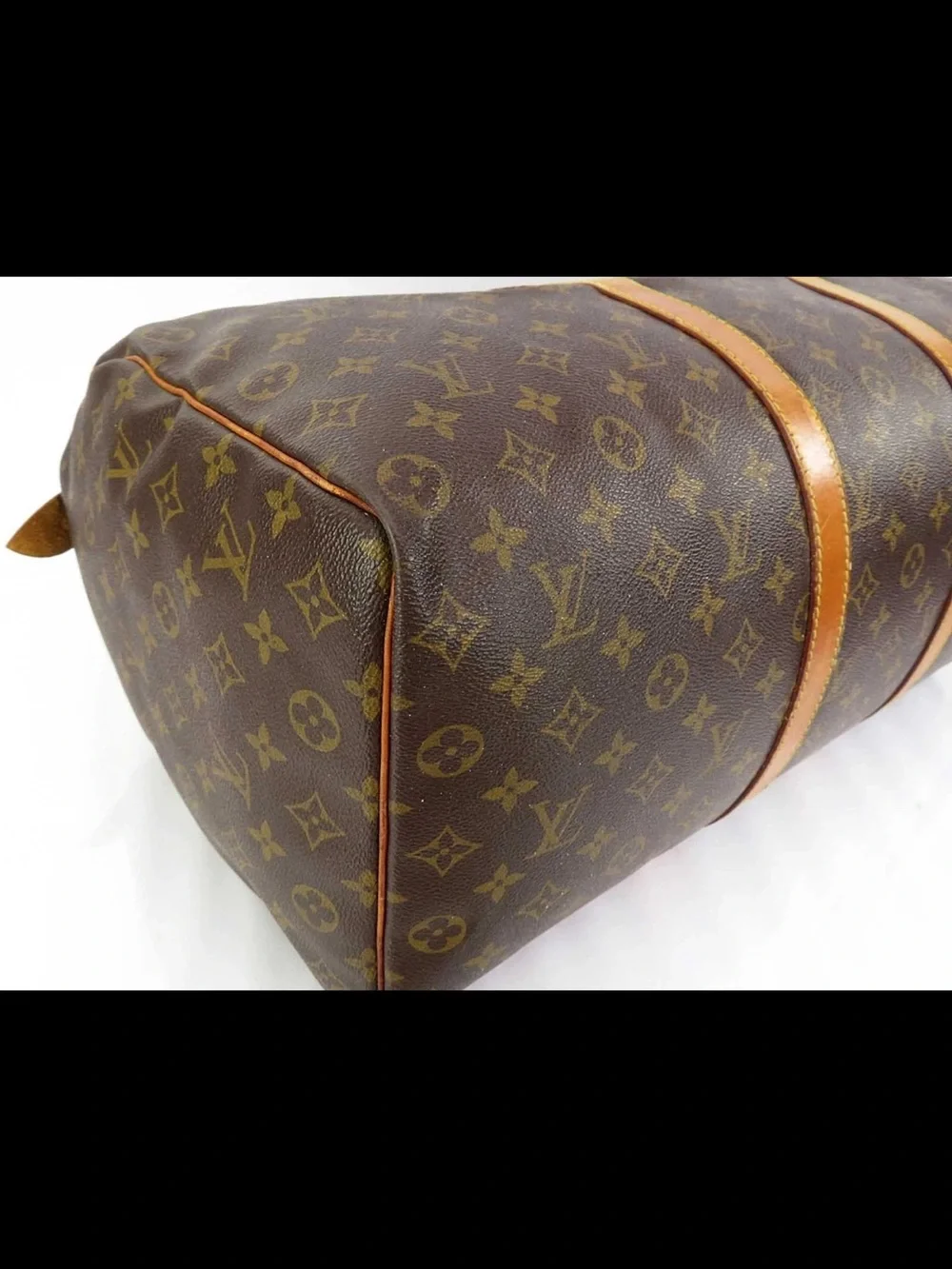 Louis Vuitton Monogram Canvas Duffel with Vachetta Trim